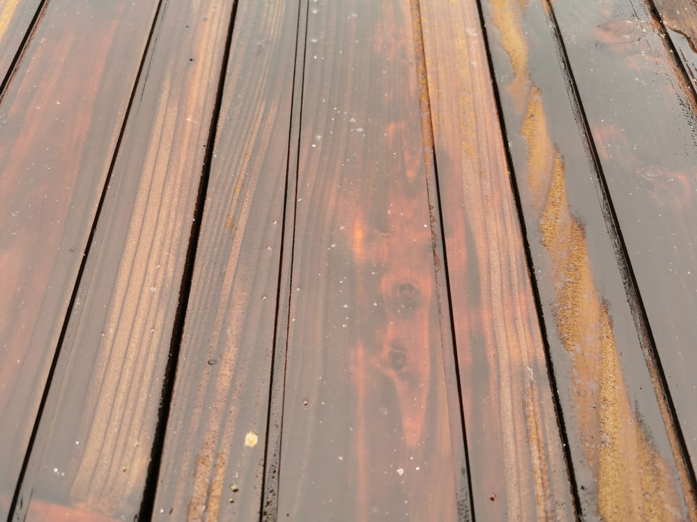 Lame de terrasse douglas bombée - 27x145 - L=3m