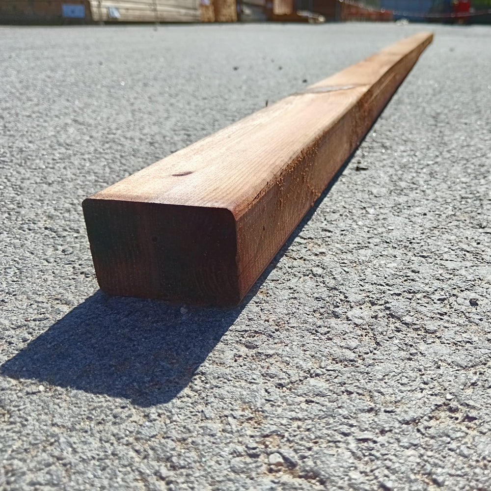 Lambourde pin marron classe 4 - 45x70 - L=3m