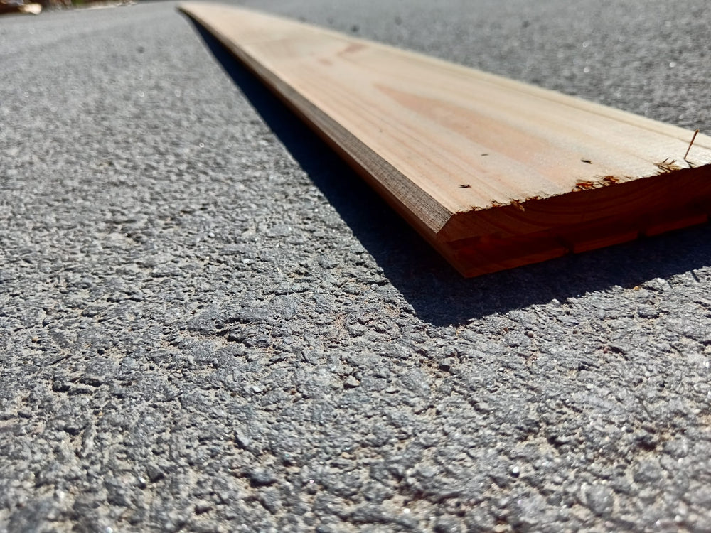 Bardage douglas (profil Livradois) - 22x125 - L=4m