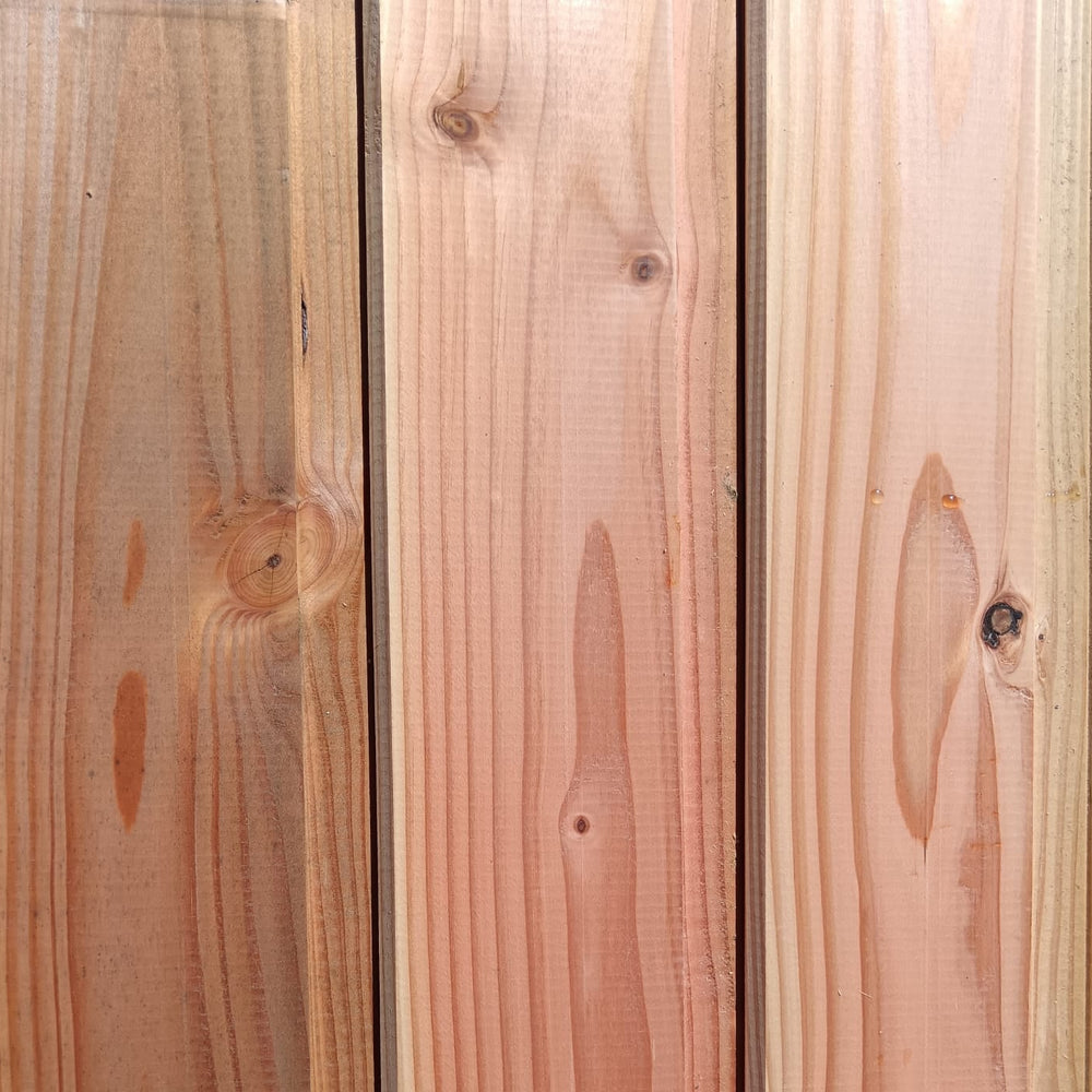 Bardage douglas (profil Livradois) - 22x125 - L=4m