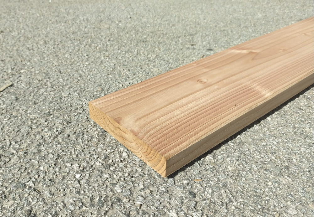 Lame de terrasse douglas 4 chanfreins - 21x140 - L=4m