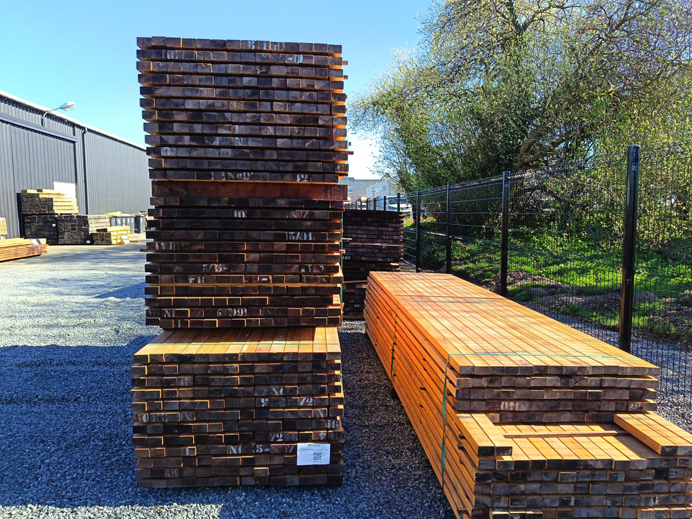 Lambourde exo Niové raboté 4 faces - classe 4 - 40x68 - L=3,05m