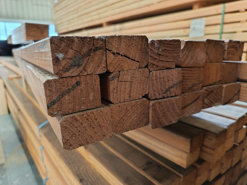 Liteau douglas classe 3 rose - 27x40 - L=4m