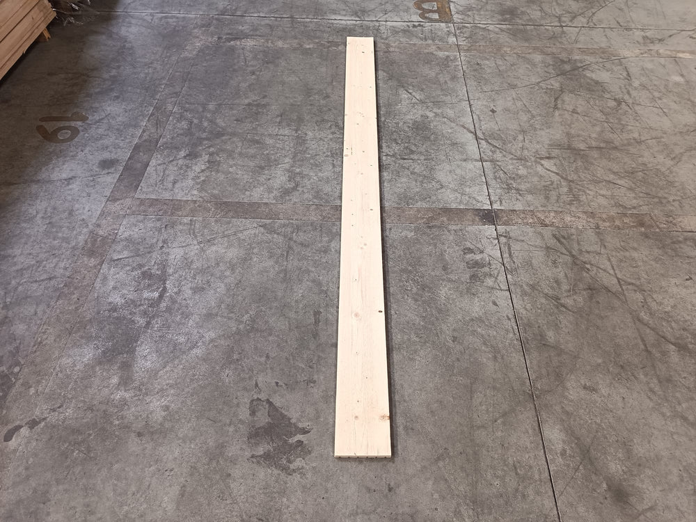 Planche épicéa non traité - brut de sciage - 18x150 - L=2,46m
