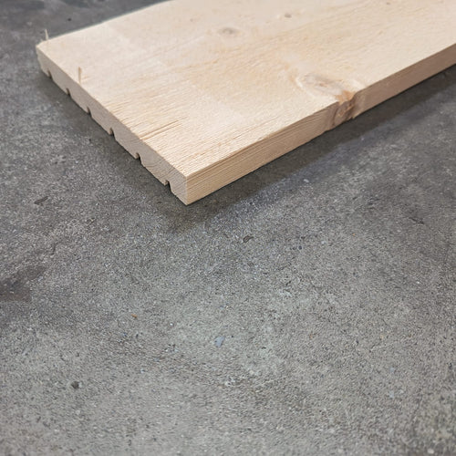 Planche épicéa non traité - brut de sciage - 18x150 - L=2,46m