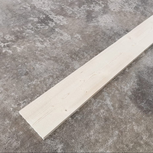 Planche épicéa non traité - brut de sciage - 18x150 - L=3m