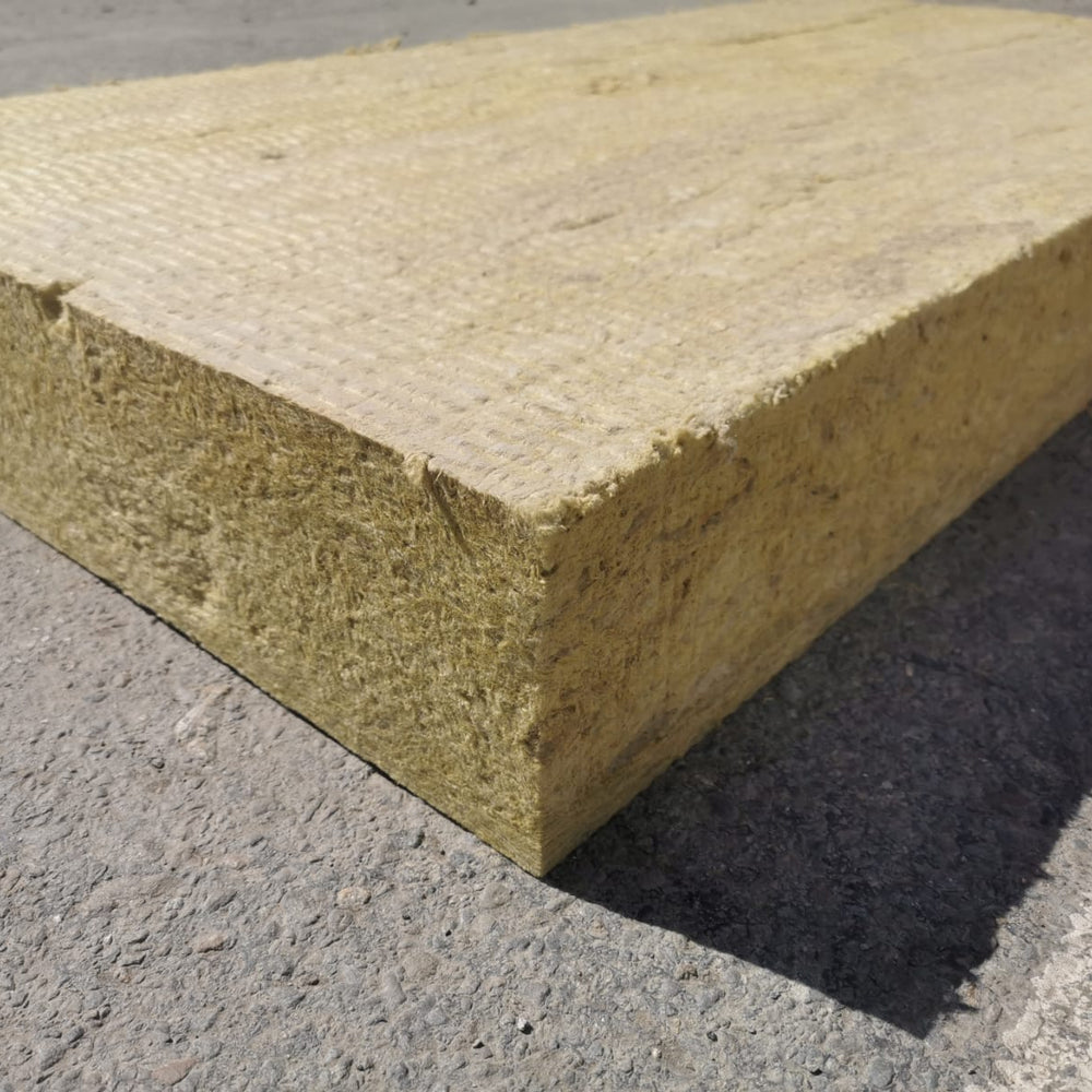 Panneau laine de roche Rockwool - R=3.70 - Ep=130mm - 1100x600
