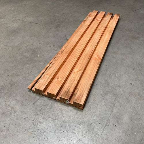 Chute de bardage bois massif résineux - sections variables - L=env 96cm