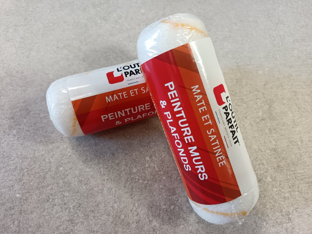 Rouleau Antigoutte Murs & Plafonds - Manchon Polyester tissé 12 mm - 180 mm