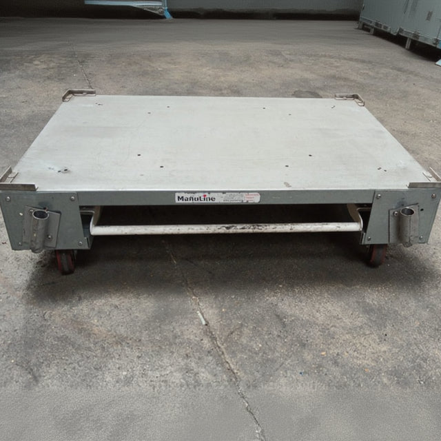Chariot de manutention - 1250 x 850 mm - hauteur 400 mm (sans poignées)