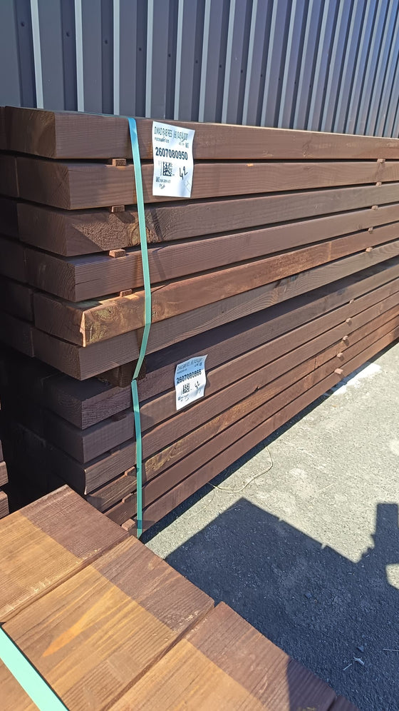 Poutre pin classe 4 marron - 68x220 - L=4m