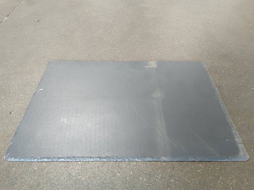 Ardoise synthétique coloris bleu - 330 x 230 mm (lisse à bords épaufrés)