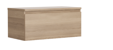 Armoir sous Lavabo 40 - 22 0 48 cm vintage droite Vika Réf KL 1223