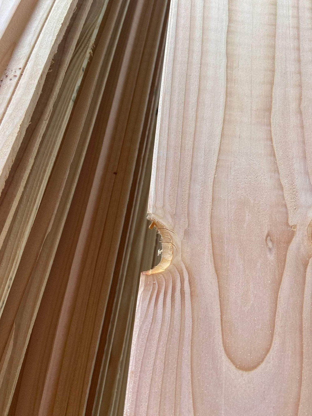 Bardage douglas - 20x125 - L=3,5m (profil Inca)