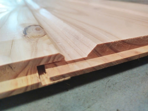 Bardage douglas - 21x132 - L=3,50m (profil Saint - Louis)