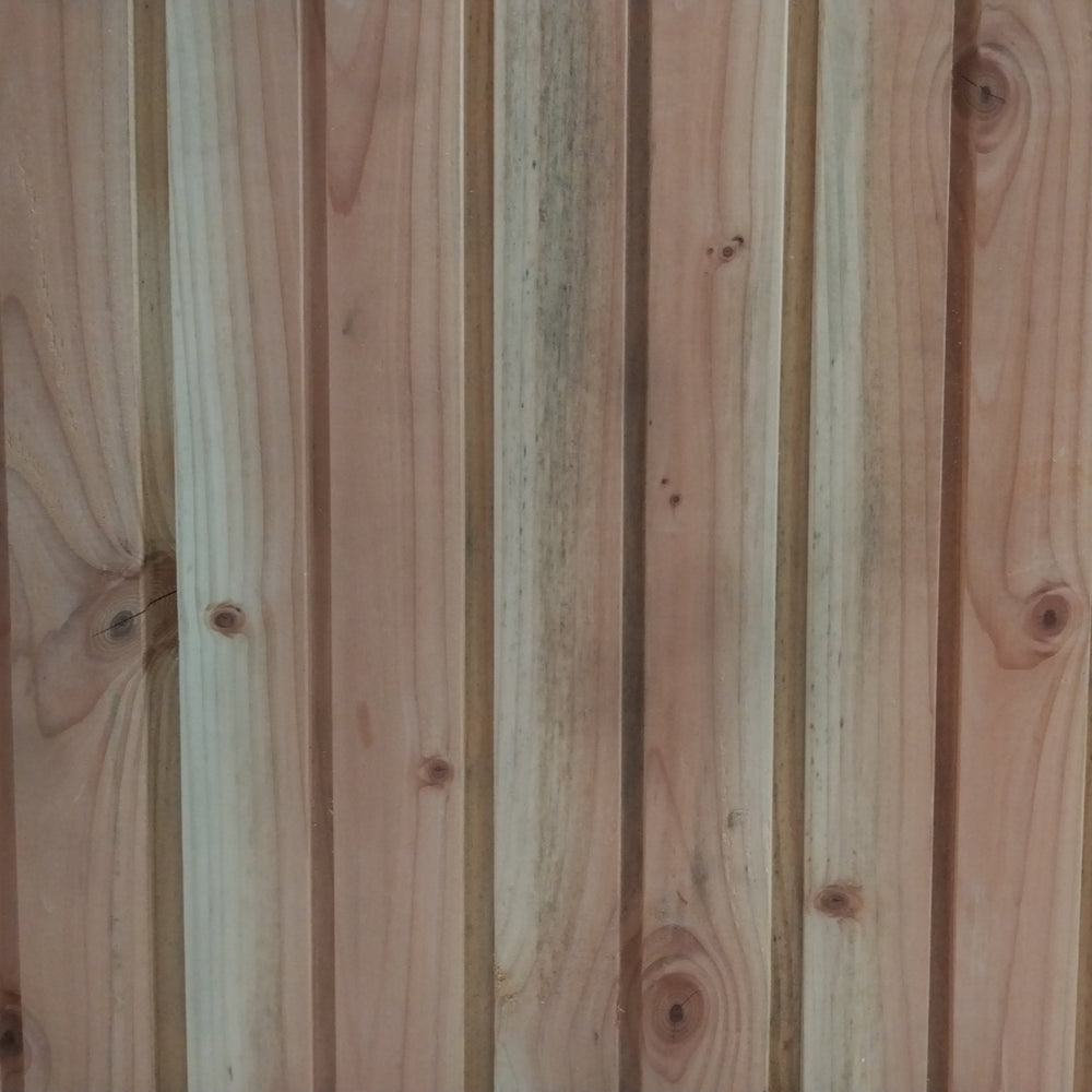 Bardage douglas - 22x135 - L=4m (profil Melodik rainure centrale)