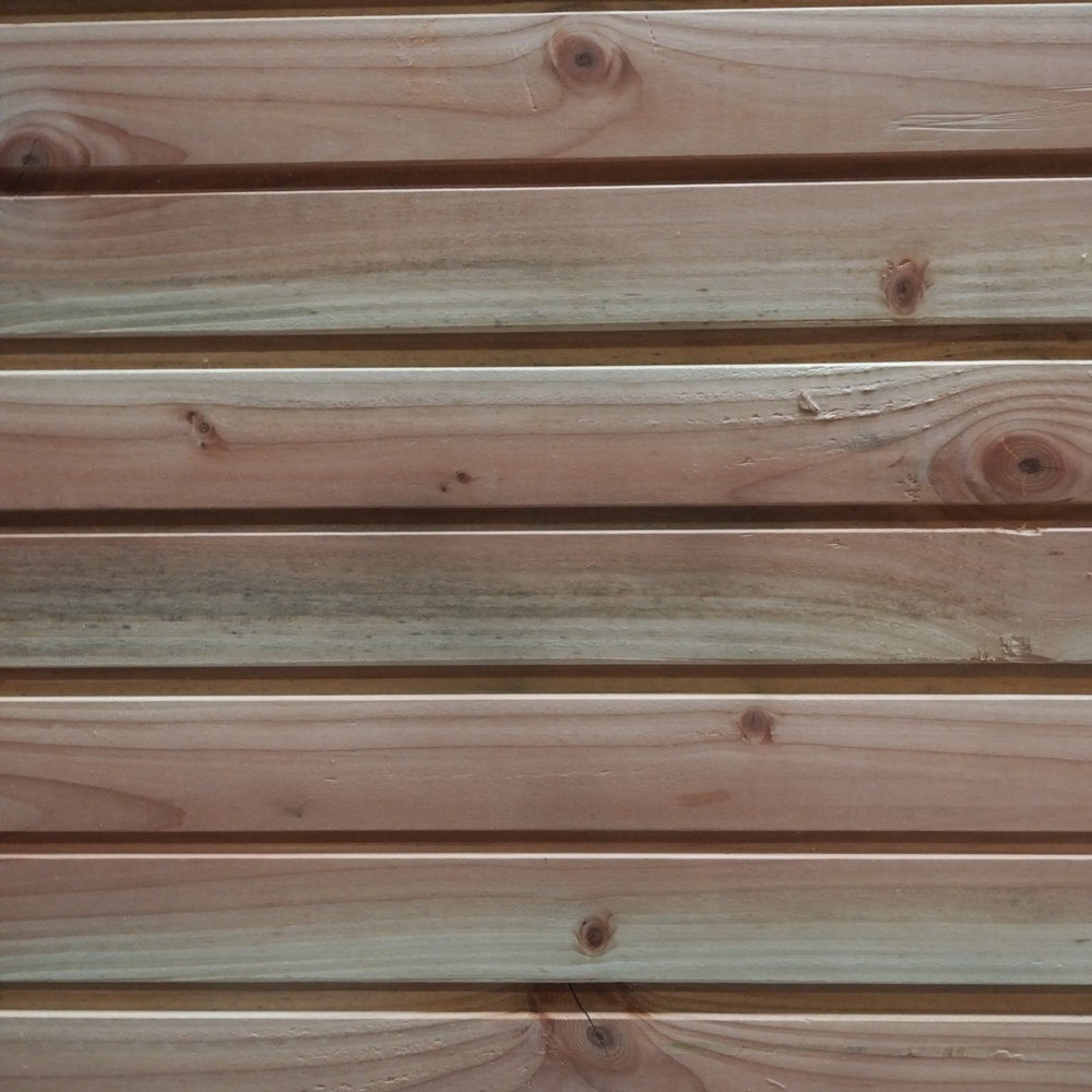 Bardage douglas - 22x135 - L=4m (profil Melodik rainure centrale)