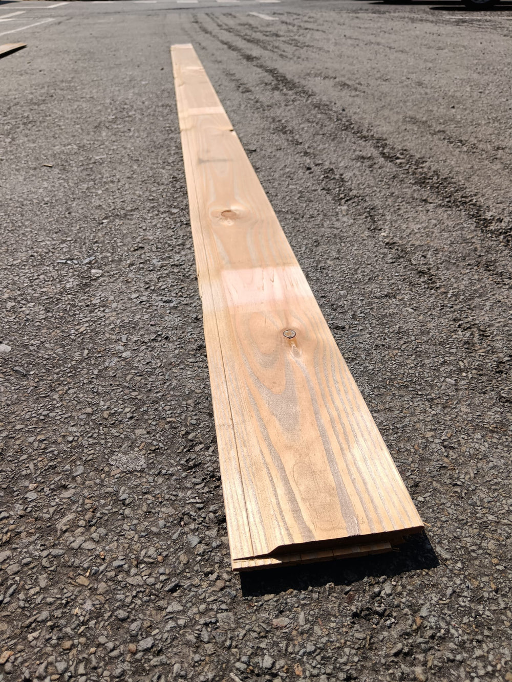 Bardage douglas naturel - 21x120 - L=4,0m