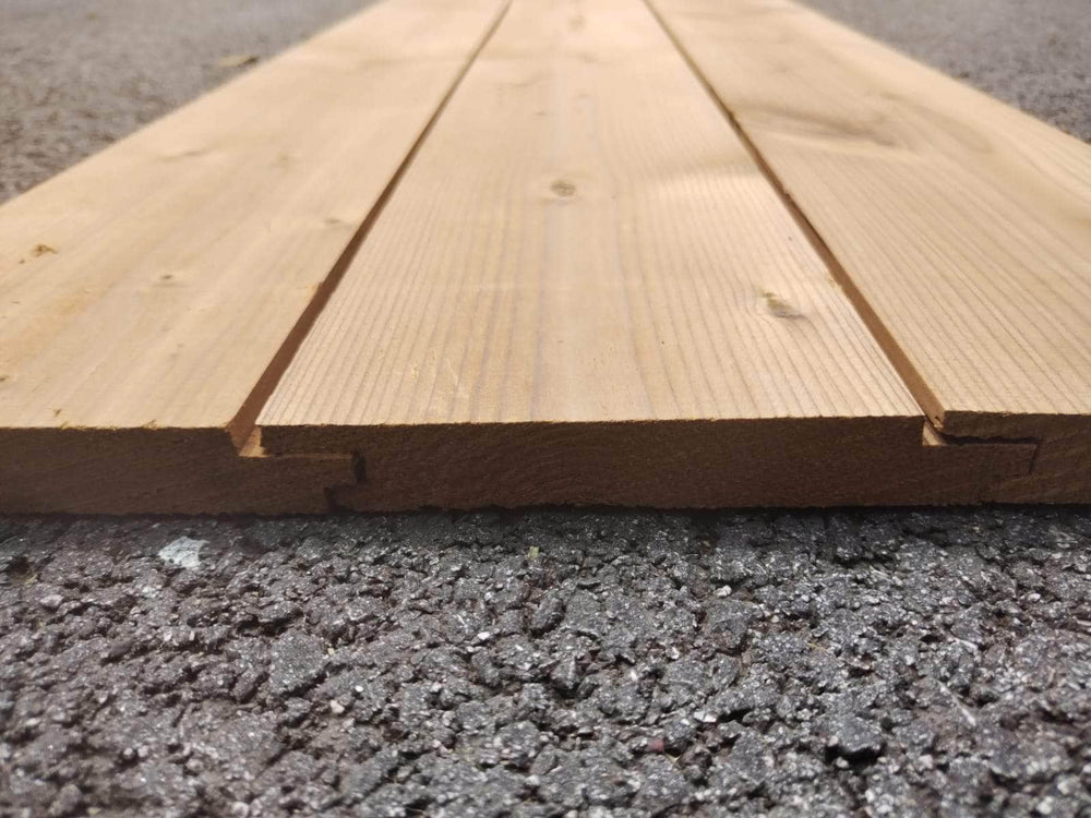 Bardage Epicea Classe 3 Thermowood (Profil Luna) - 19x134 - L=2,25m