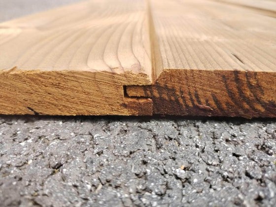 Bardage Epicea Classe 3 Thermowood (Profil TGV) - 19x130 - L=3,60m