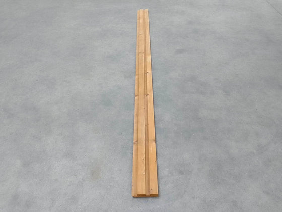 Bardage Epicea Faux-Claire-Voie Classe 3 Thermowood - 32x133 - L=2,1m (profil Duo) — vue 4