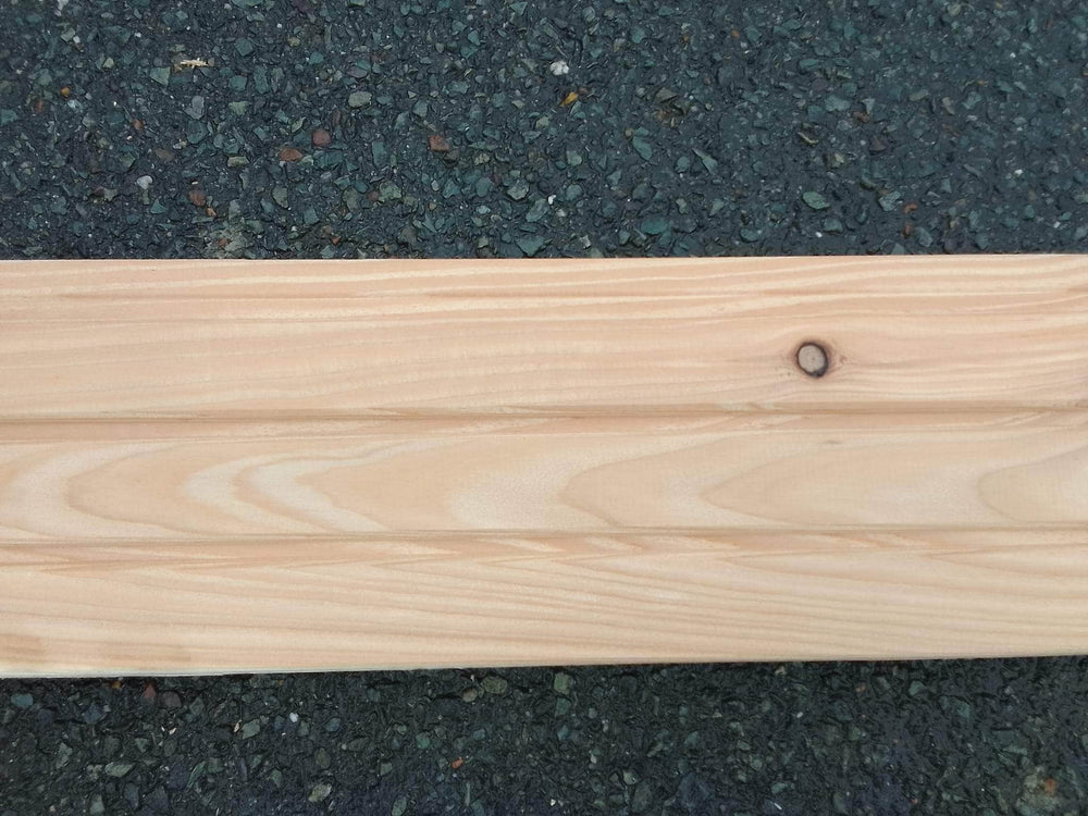 Bardage mélèze des Alpes rainé en bout - 20x125 - L=4m (profil Rida)