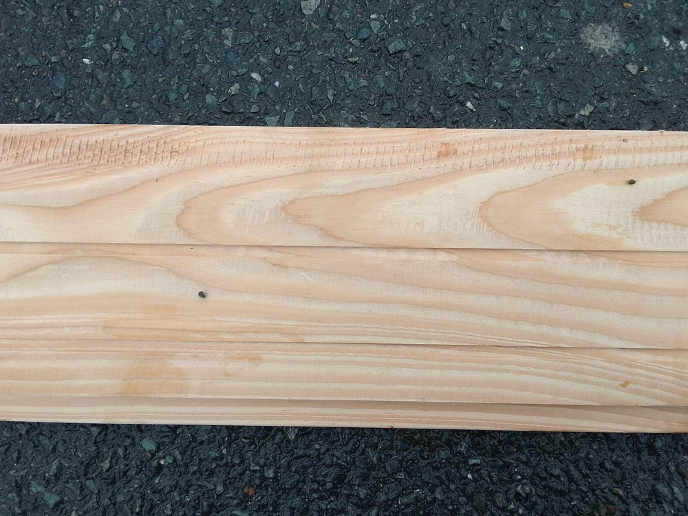 Bardage mélèze des Alpes rainé en bout - 20x125 - L=4m (profil Rida)