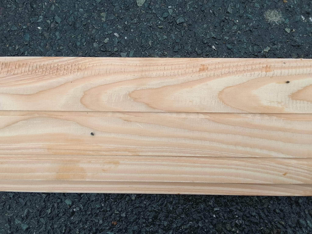 Bardage mélèze des Alpes rainé en bout - 20x125 - L=4m (profil Rida)