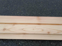 Bardage mélèze des Alpes rainé en bout - 26x125 - L=4m (profil Alga)