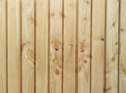 Bardage mélèze des Alpes rainé en bout - 26x135 - L=3m (profil Diablo)