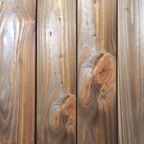 Bardage douglas classe 3 vert (profil Forez) - 21x132 - L=3m