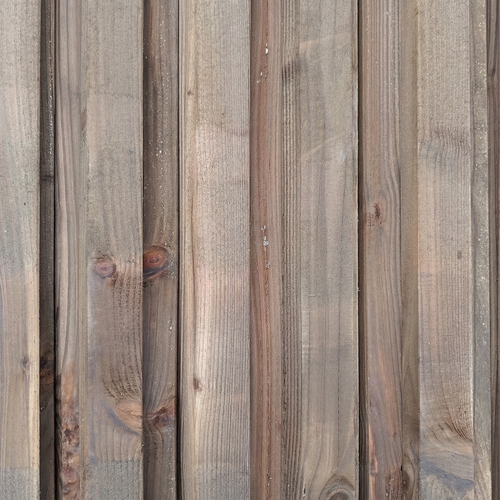 Bardage douglas claire-voie (profil Vénitien) classe 3 bronze - 27x68 - L=3,5m