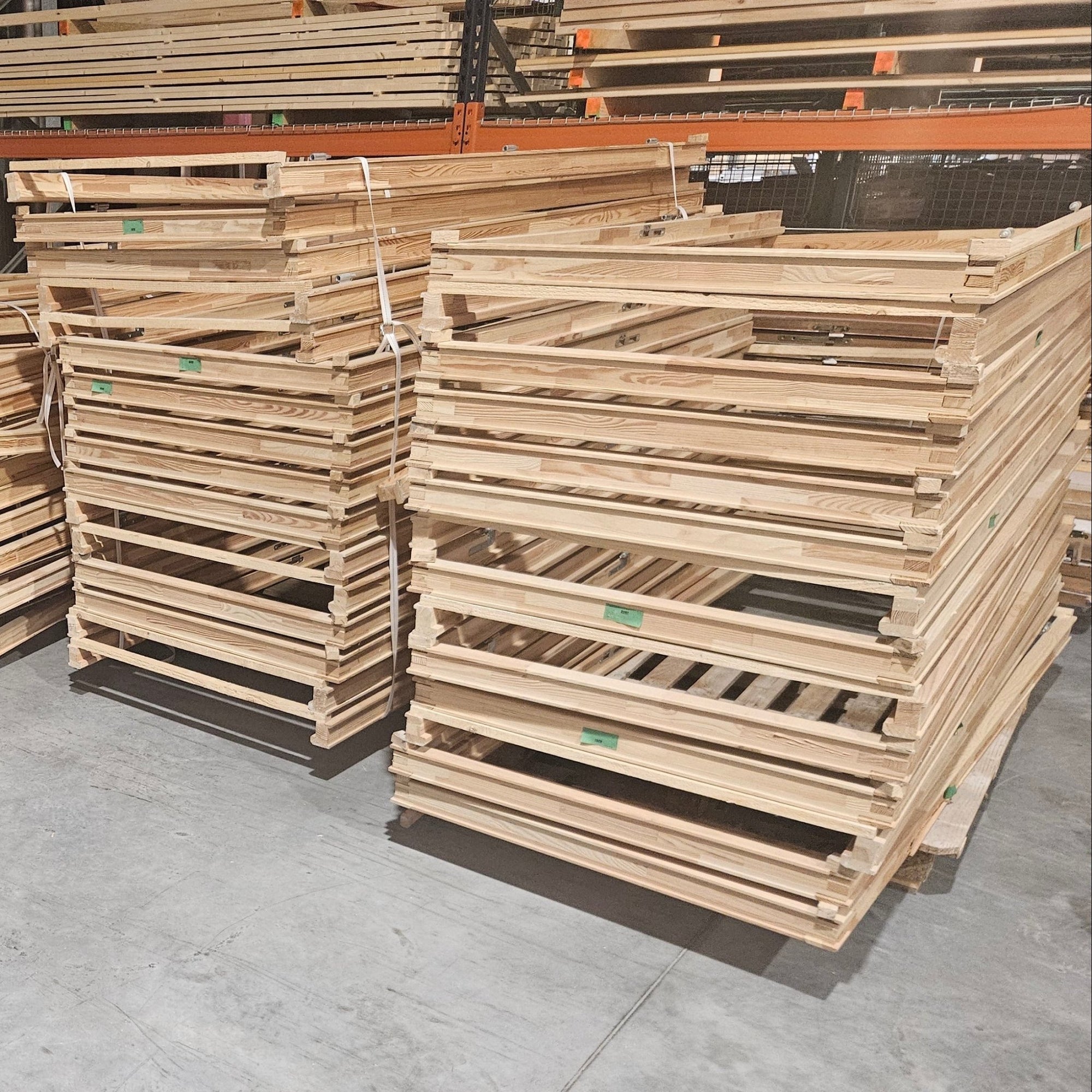 Bati Porte lamellé collé - 2100 x 930 x 65 mm (raboté 4 faces)