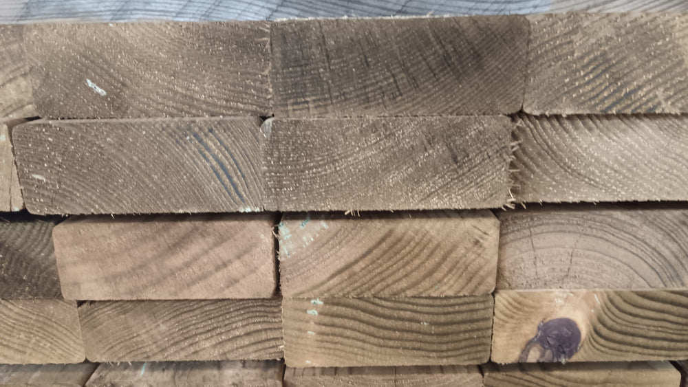 Bois d'ossature pin classe 4 - 45x120 - L=3m