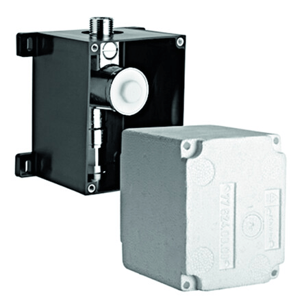 Boîte à encastrer pour robinet de rinçage mécanique et électronique - Schell Compact II
