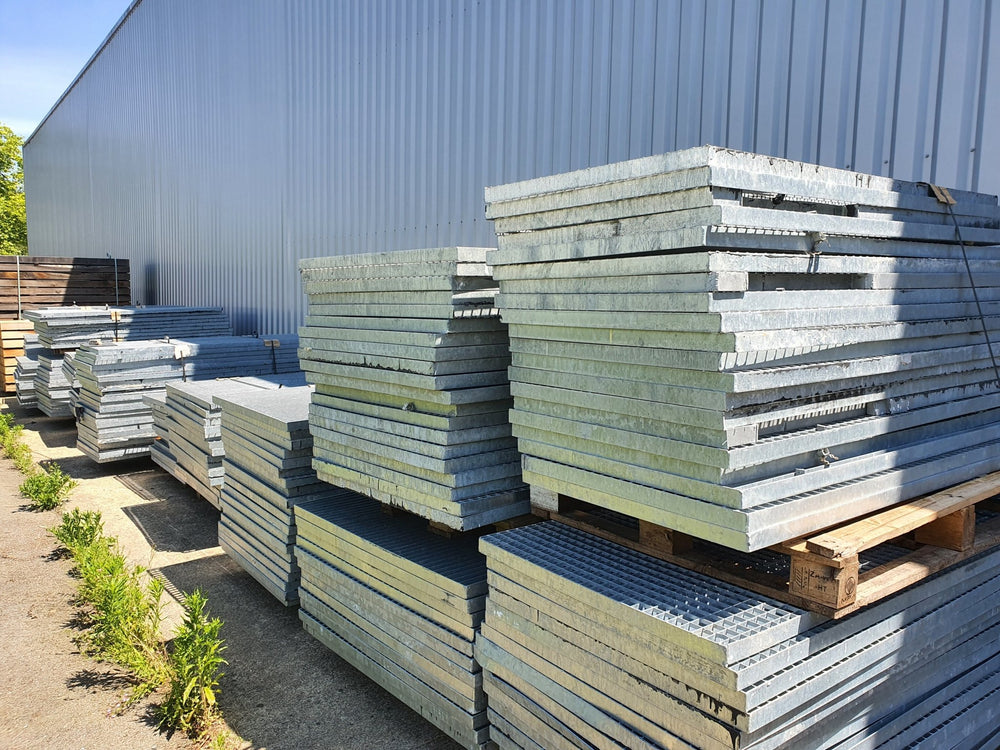 Caillebotis acier  - 1500 x 1100 x 40 mm