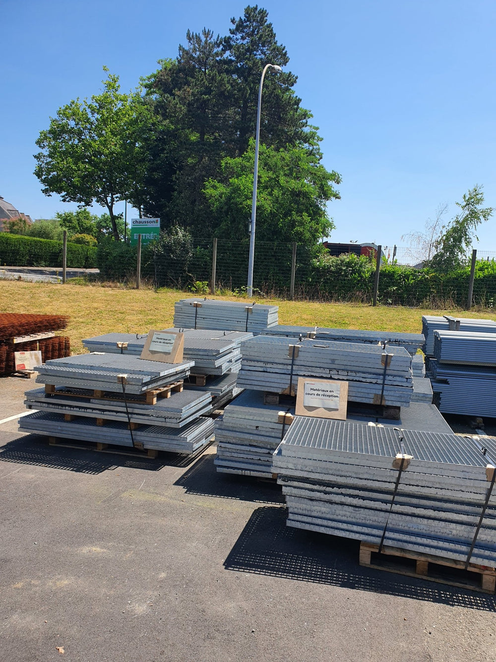 Caillebotis acier - 1800 x 840 x 40 mm