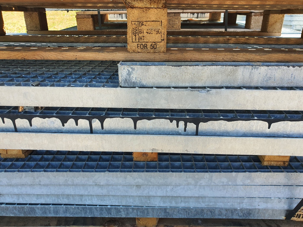 Caillebotis acier  - 1500 x 1100 x 40 mm