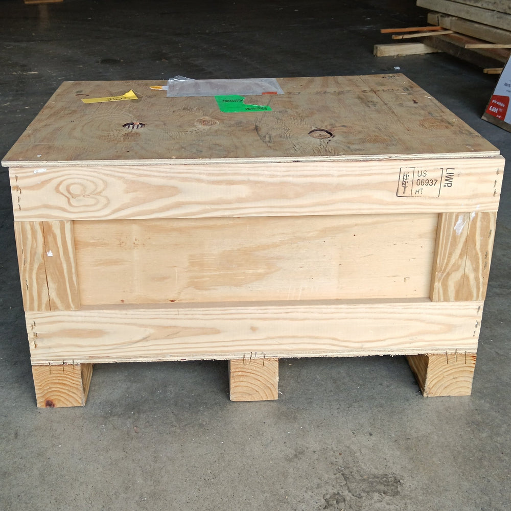Caisse bois massif Resineux - 455 x 645 - L=0.8m
