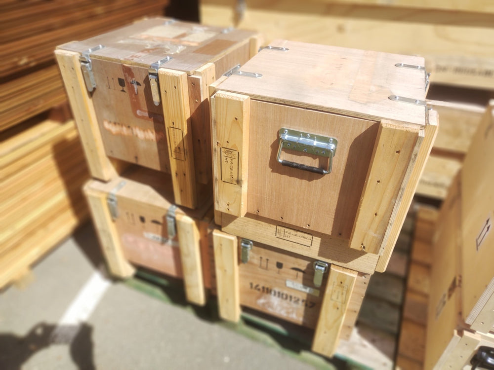 Caisse de transport contreplaqué - 480 x 475 x 430 mm