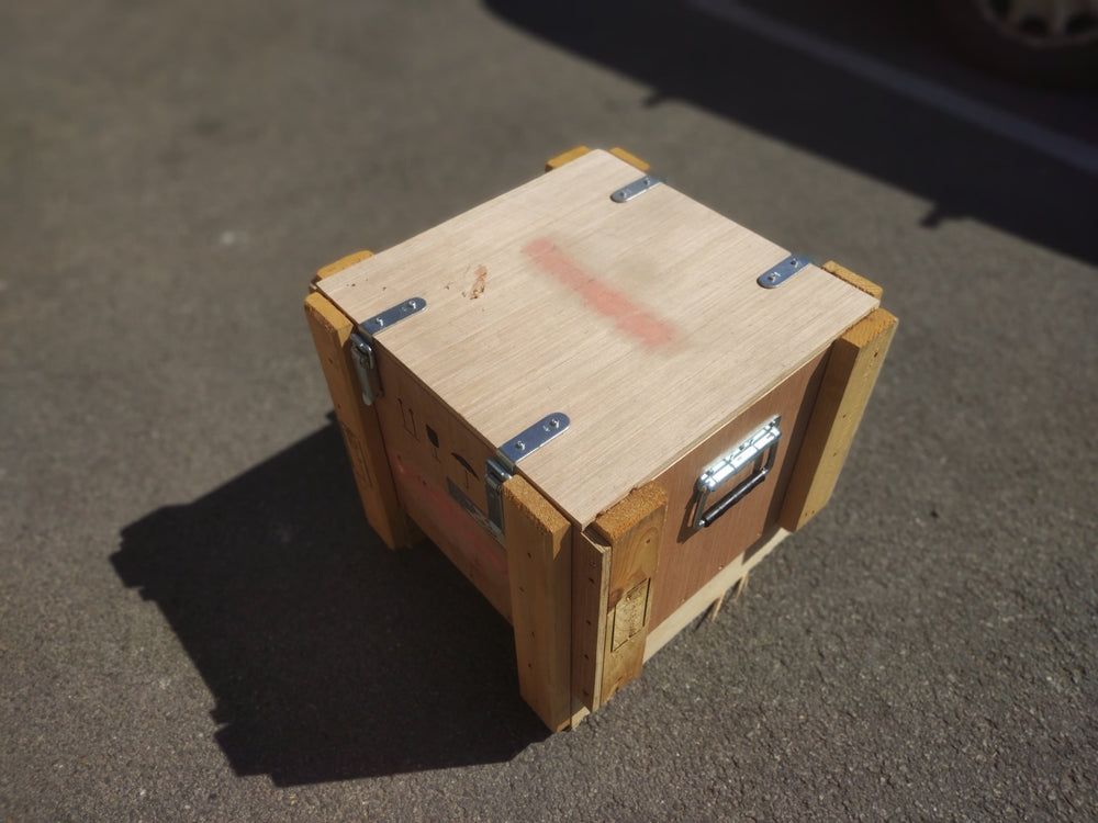 Caisse de transport contreplaqué - 480 x 475 x 430 mm