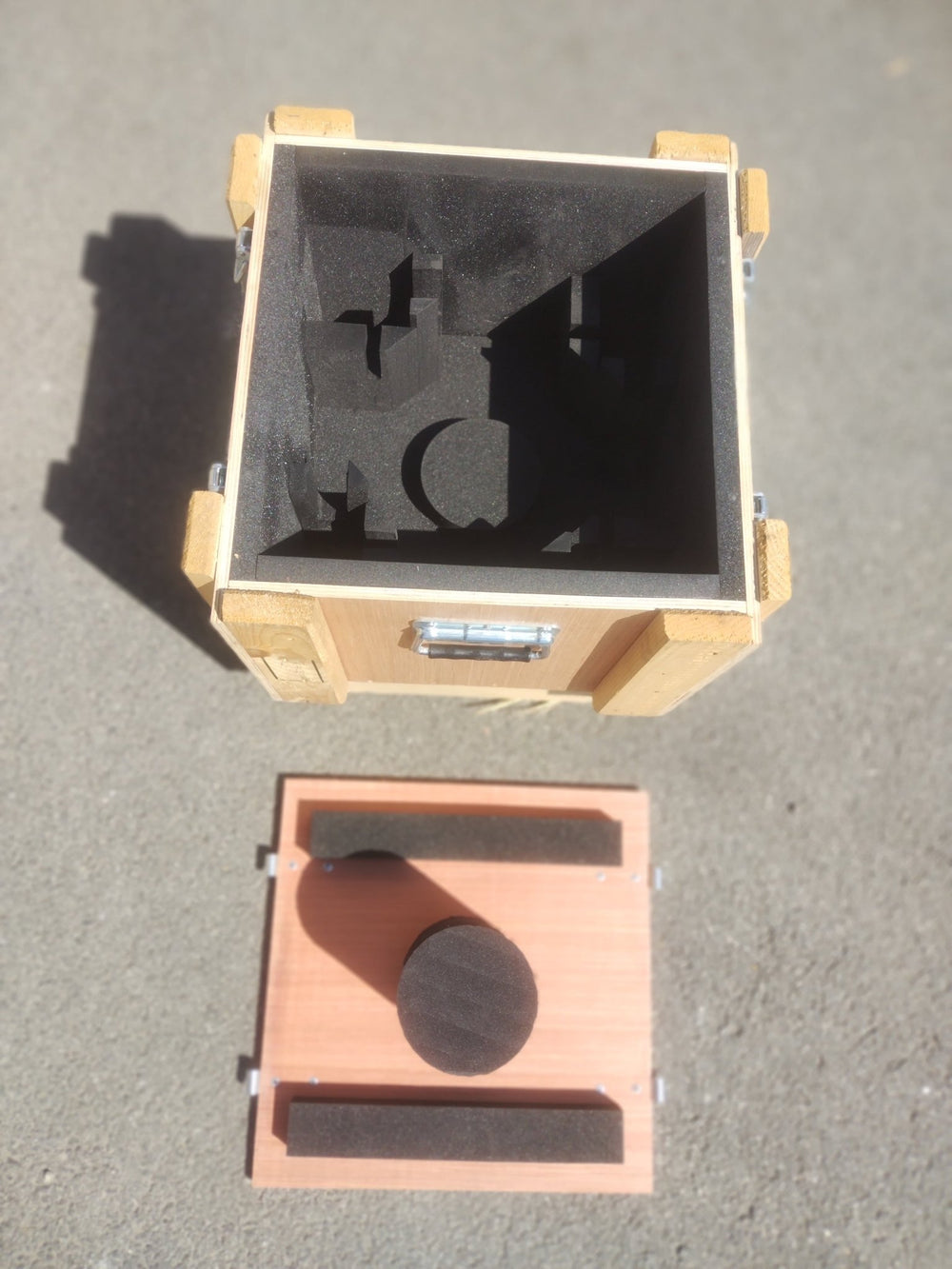 Caisse de transport contreplaqué - 480 x 475 x 430 mm