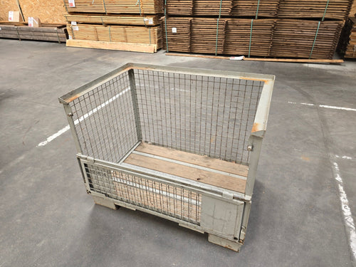 Caisse grillagée robuste - 1200 x 800 x 940 mm