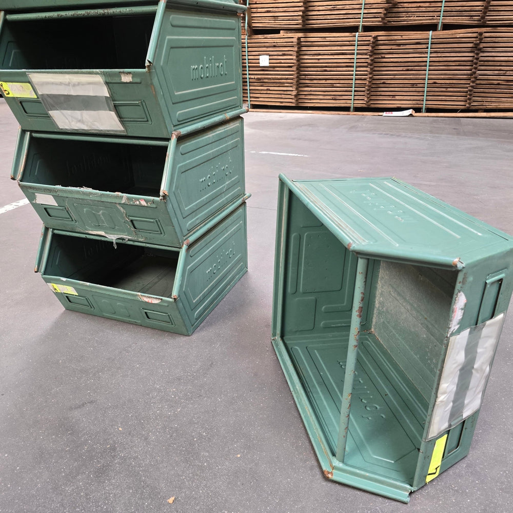 Caissette métallique empilable - 520 x 450 x 300 mm