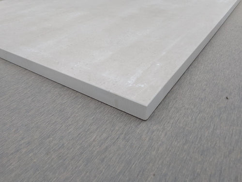 Carrelage extérieur Grès cérame Novoceram Gamme Matic structuré antidérapant rectifié épaisseur 20 mm Couleur ivoire - 60x60 cm ref L168