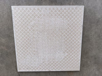 Carrelage extérieur Grès cérame Novoceram Gamme Solithe structuré antidérapant rectifié épaisseur 20 mm couleur Clair - 60x60 cm ref L062 (déclassé)