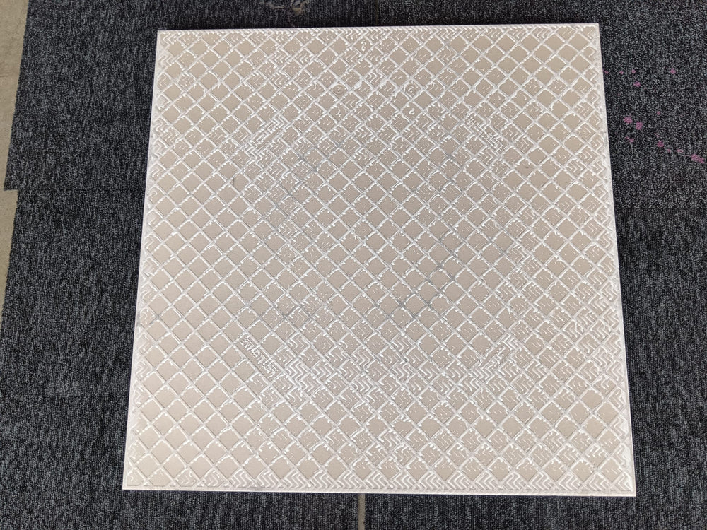 Carrelage extérieur Grès cérame Novoceram Gamme Solithe structuré antidérapant rectifié épaisseur 20 mm couleur Naturel - 60x60 cm ref L063 (déclassé)