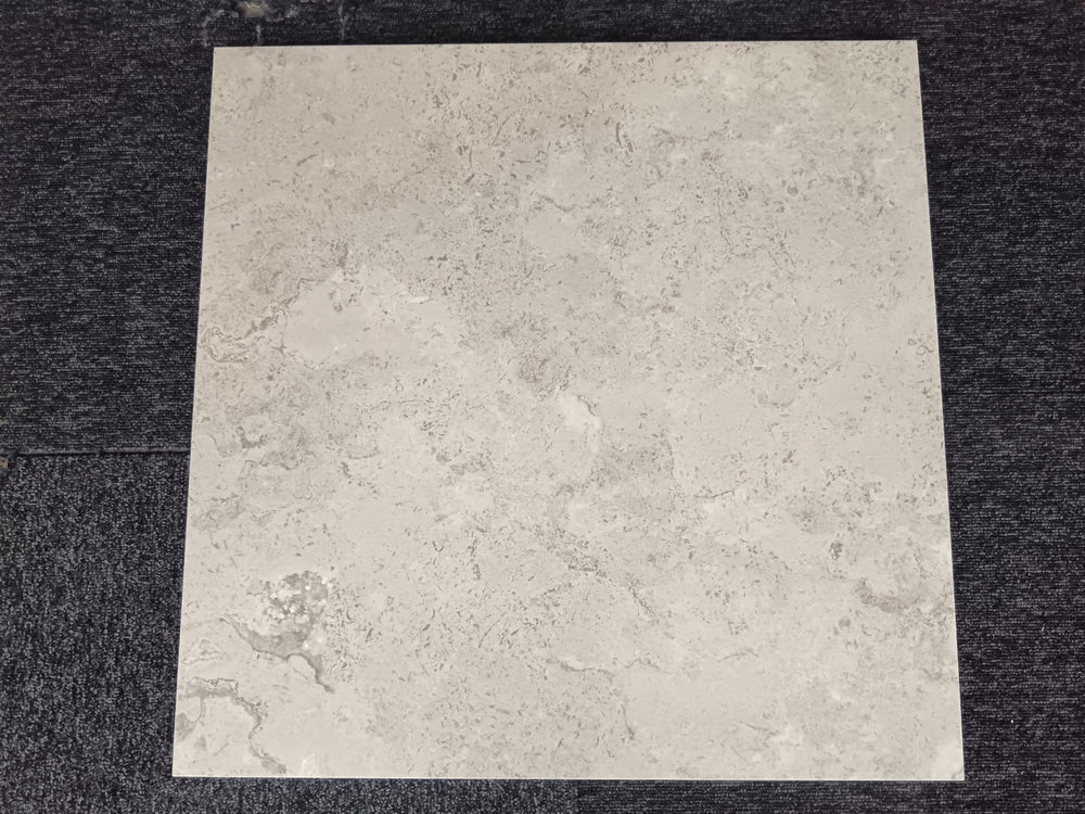 Carrelage extérieur Grès cérame Novoceram Gamme Solithe structuré antidérapant rectifié épaisseur 20 mm couleur Naturel - 60x60 cm ref L063 (déclassé)