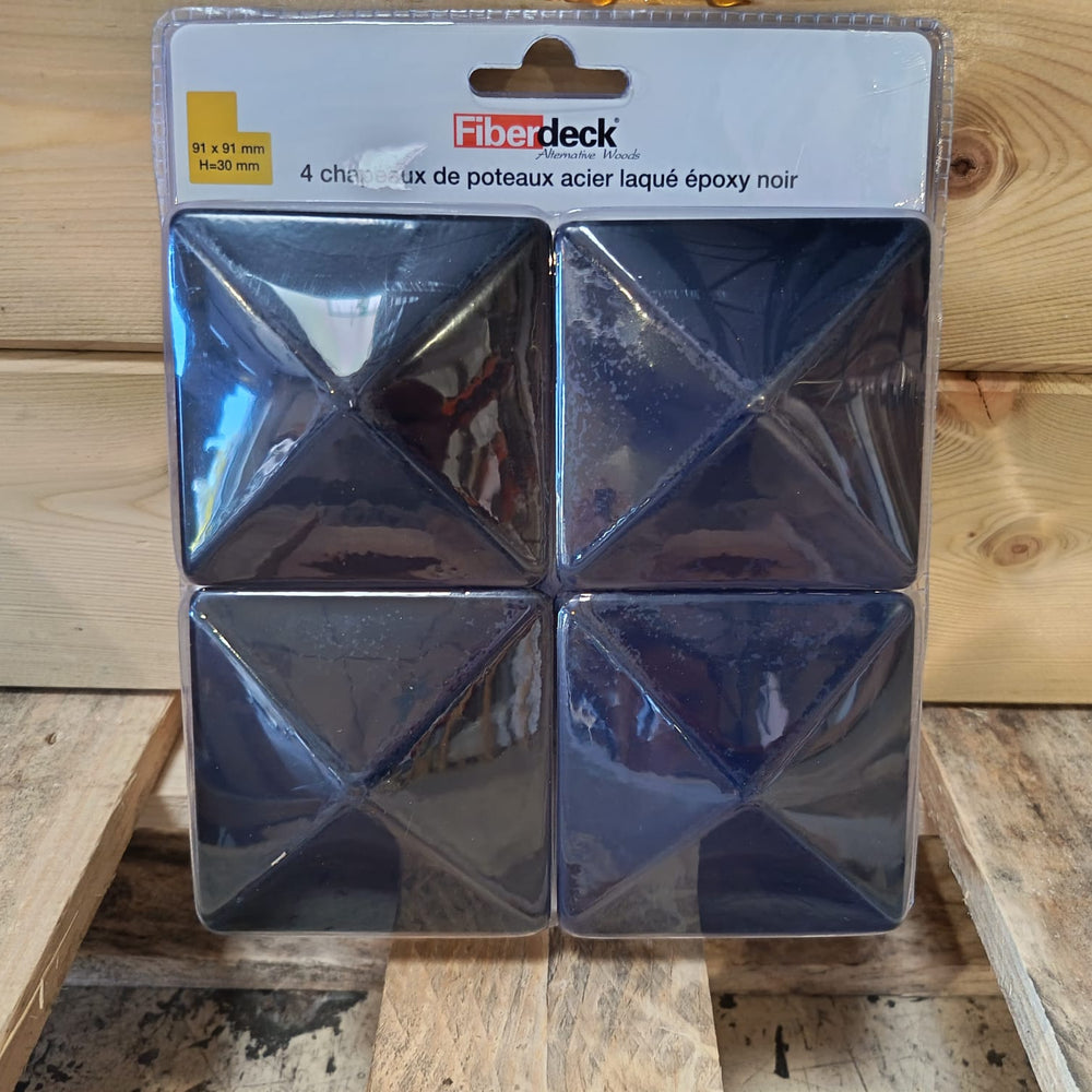 Chapeau poteau QUICK (lot de 4) - 21x145 - L=3,35m