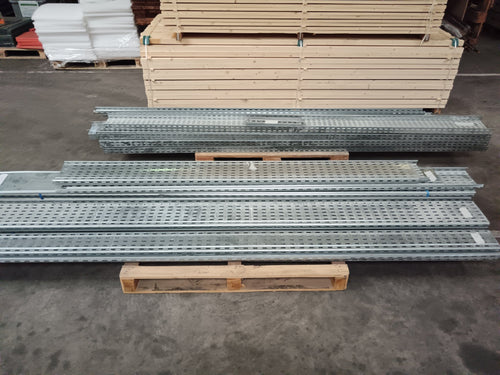 Chemin de câble acier - 125 x 50 - L=3m (dalle)
